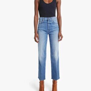 MOTHER Women's Boot Cut Jeans in Blue